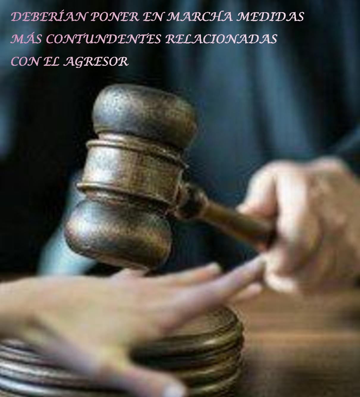 En la violencia machista, ¿Se actúa sobre el sujeto equivocado?